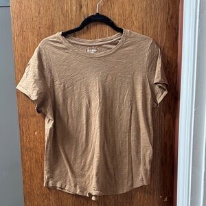 Old Navy Tan Short Sleeve Crewneck Tee